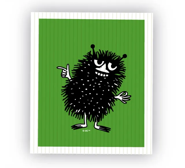Opto Design Moomin Stinky Green karklud grøn komposterbar
