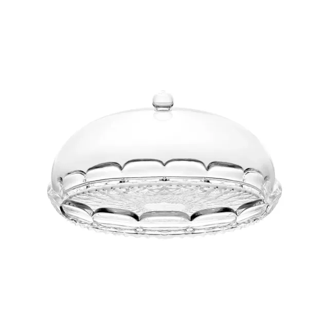 Guzzini Vanity kagefad med klokke transparent