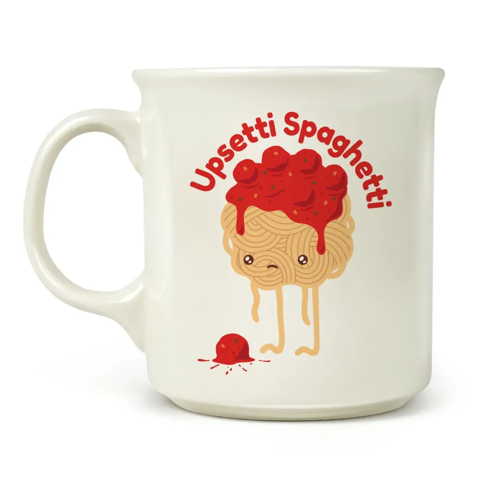 Fred & Friends Say Anything Upsetti Spaghetti krus 473 ml