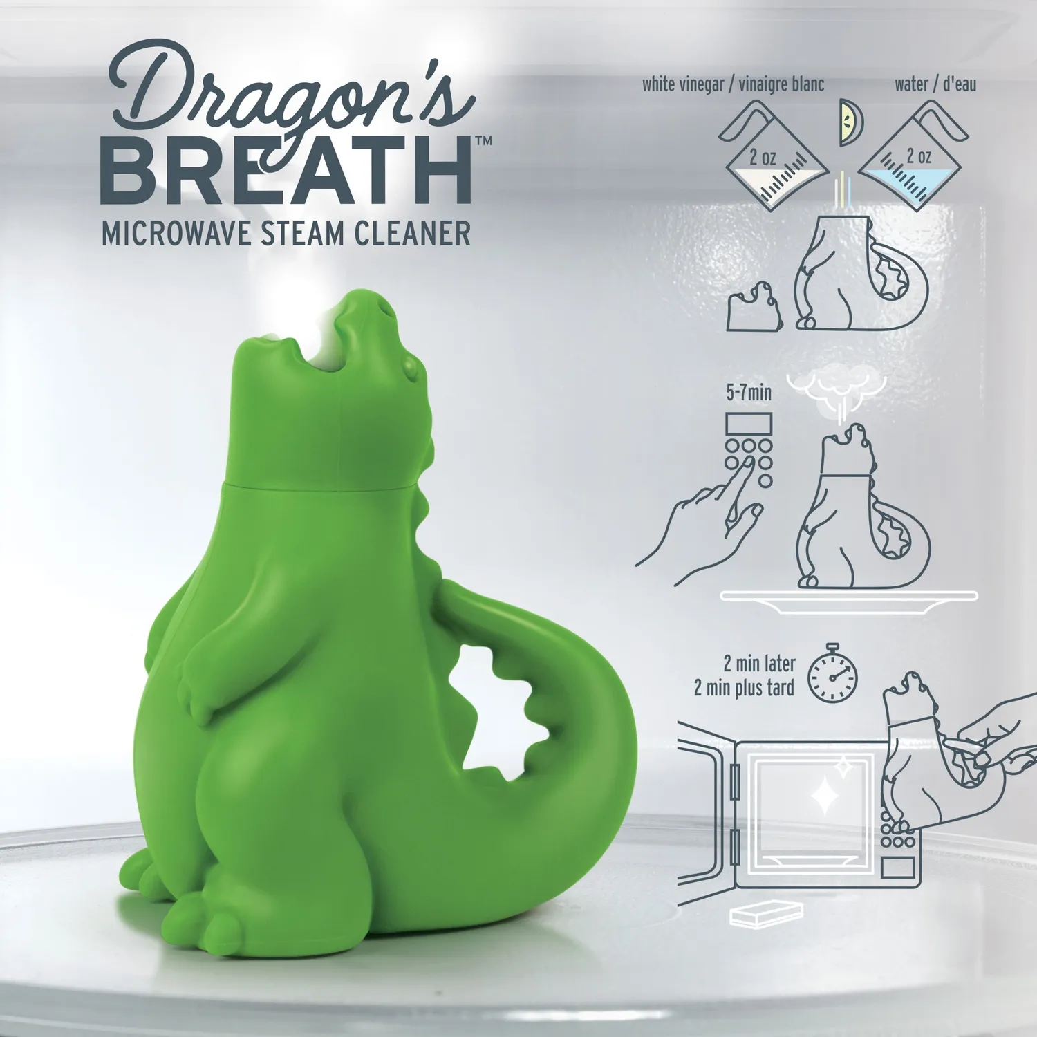Fred Dragon's Breath mikroovnsrenser silikone