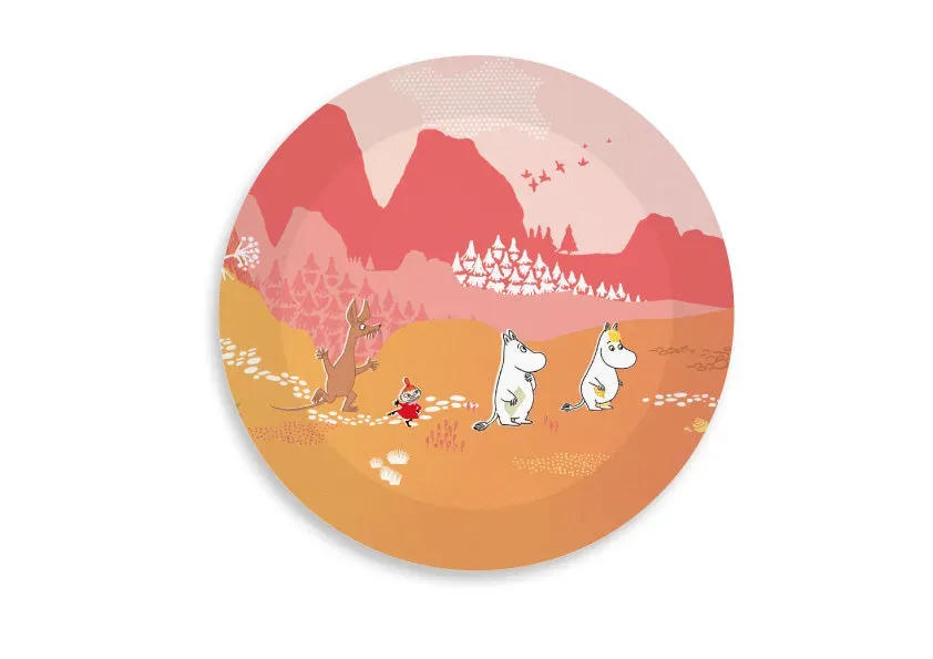 Opto Design Moomin Valley Pink bordskåner 11cm 4-pak