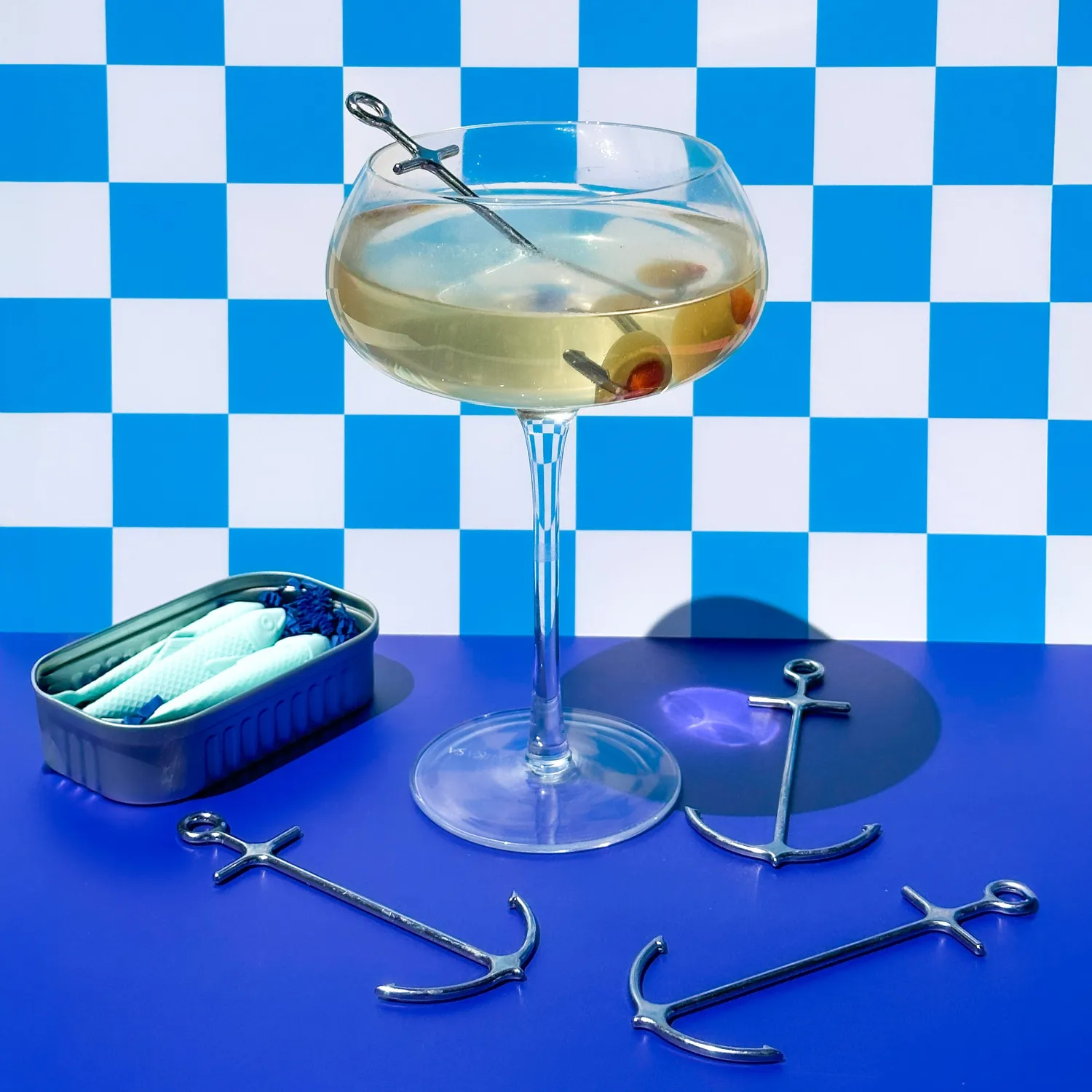 Fred Anchored cocktailpinde 6-pak anker