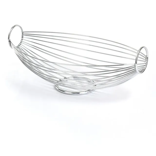 Godinger Strand Hammock serveringsskål rustfrit stål 36 cm