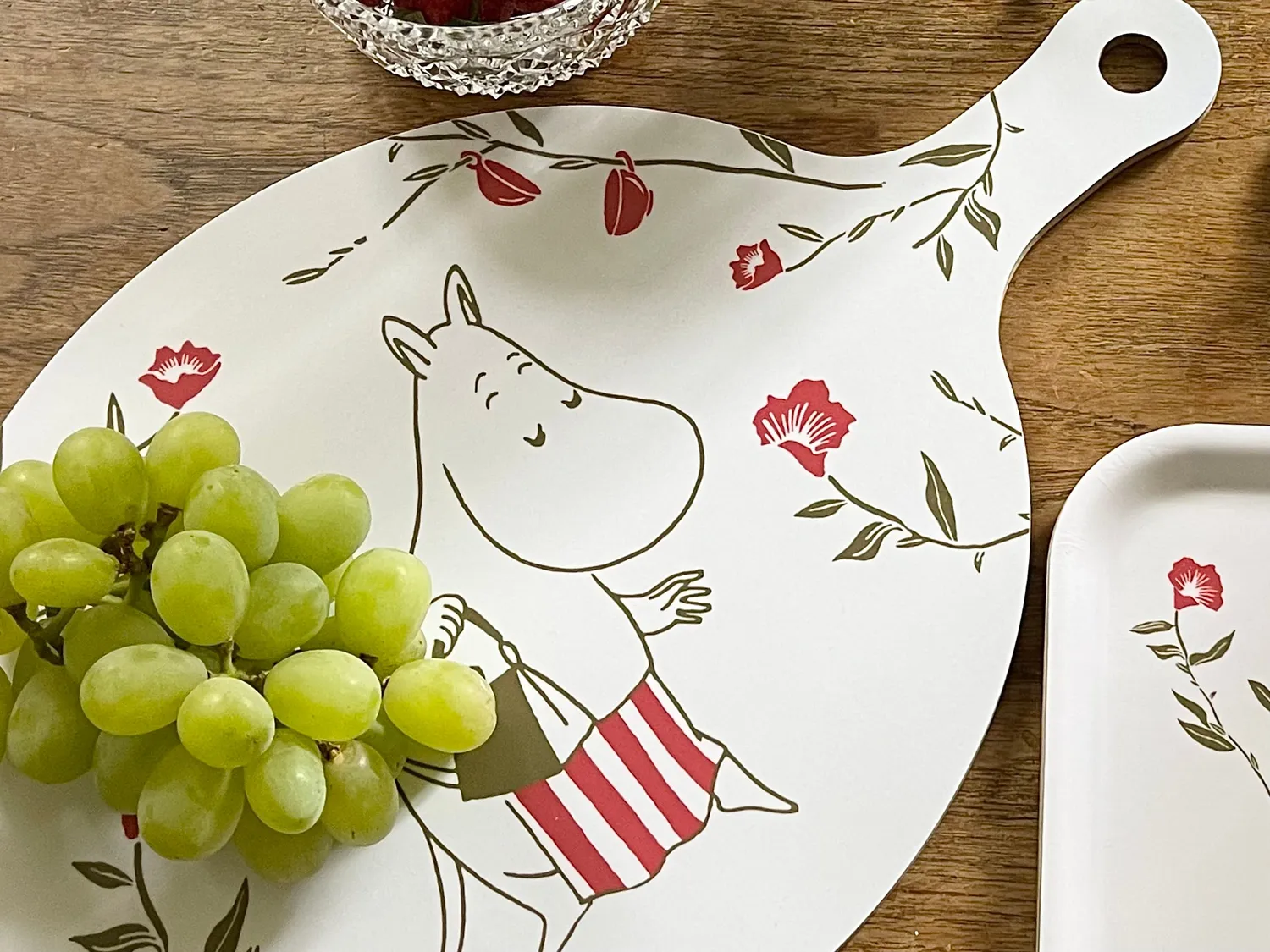 Opto Design Moomin Teaparty serveringsbræt 40x26 cm