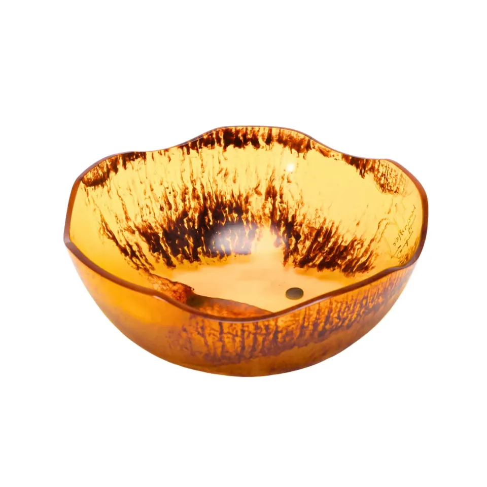 Godinger Lucente Tortoise Shell salatskål resin