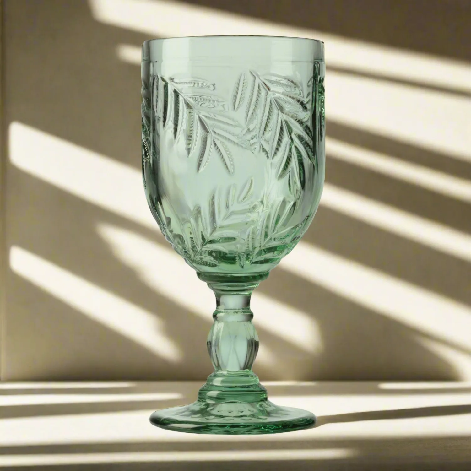Godinger Bali Goblet vinglas 4 stk grøn palme 30 cl