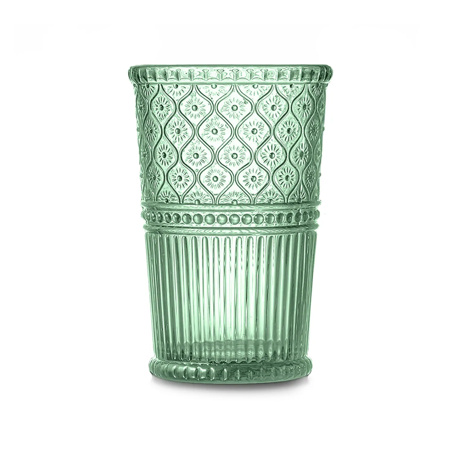 Godinger Claro drikkeglas 4 stk grøn 12 oz