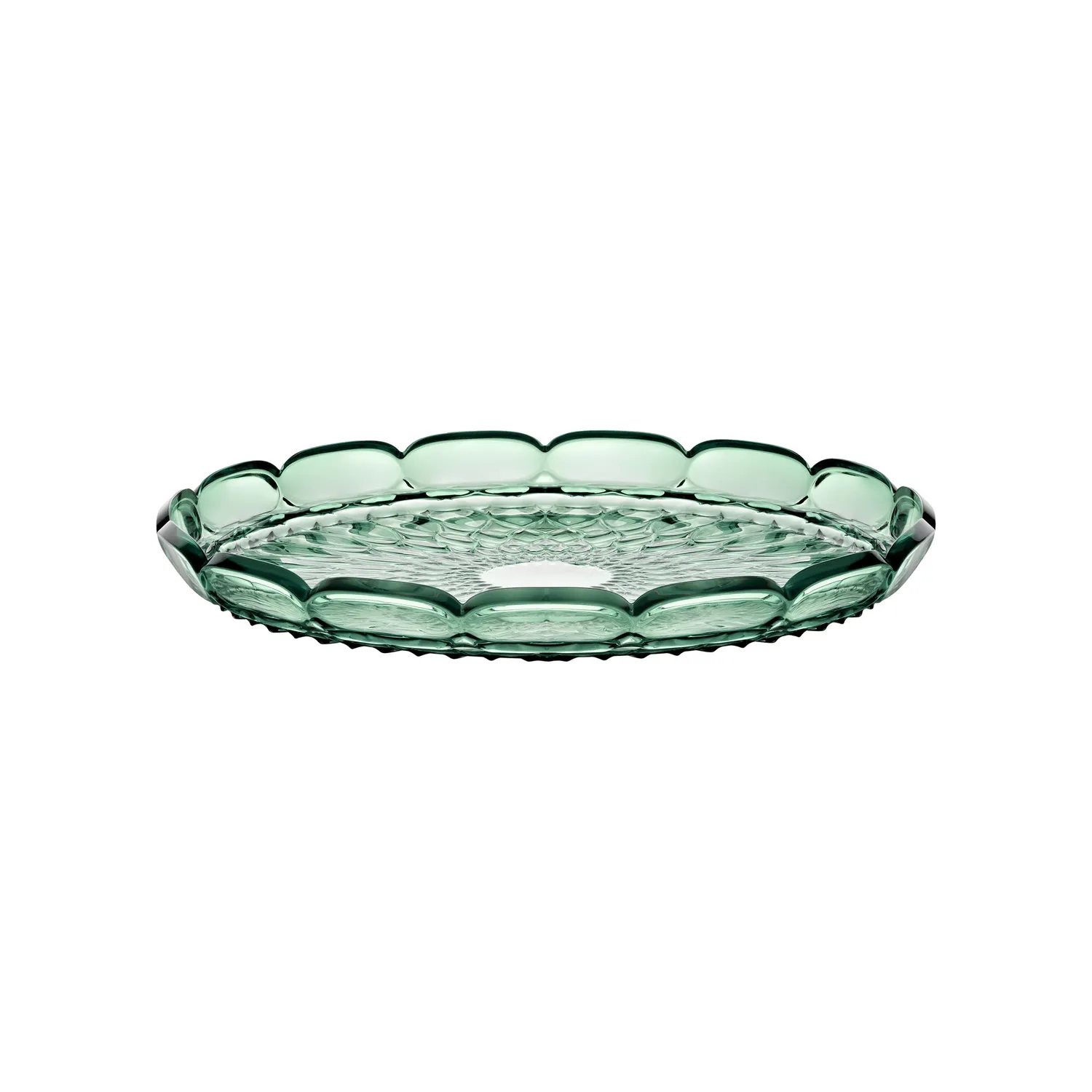 Guzzini Vanity stor rund bakke transparent bioplast