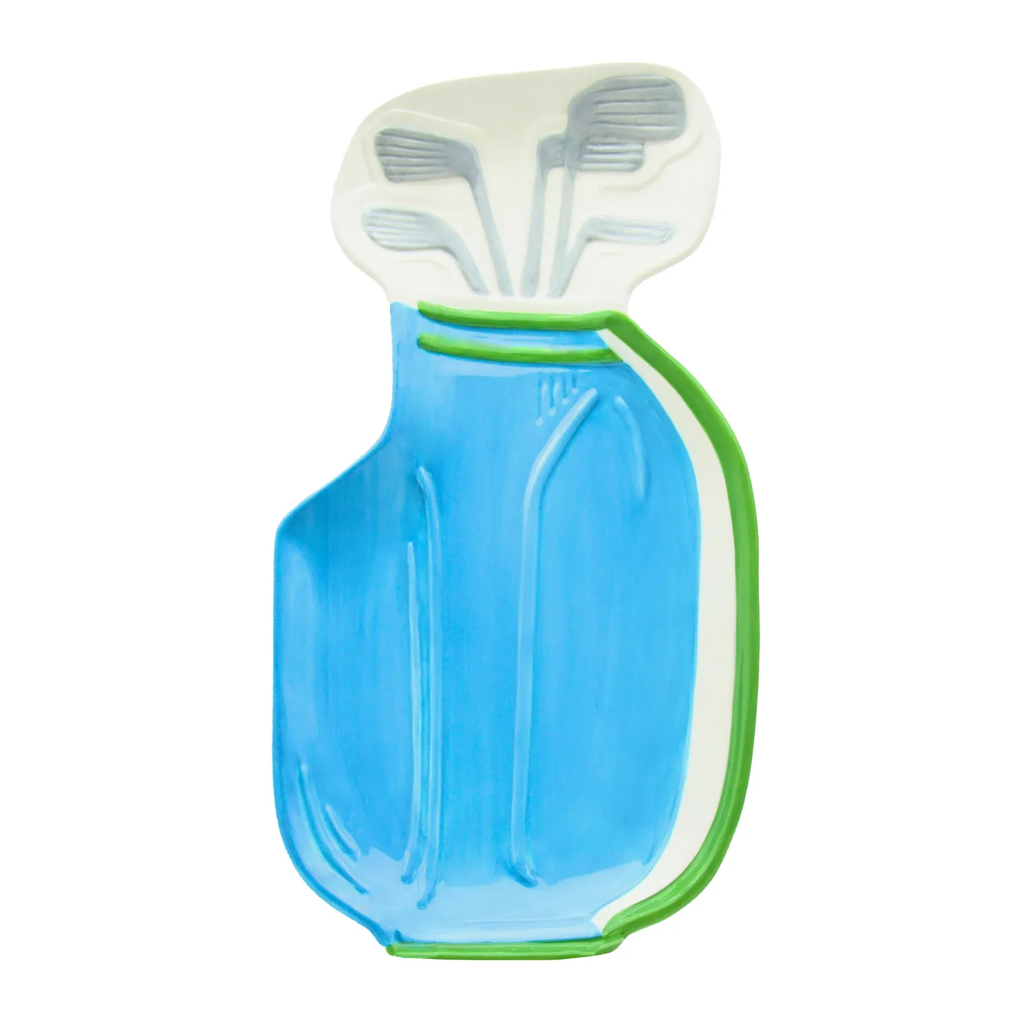 Godinger League Golf Bag serveringsfad porcelæn