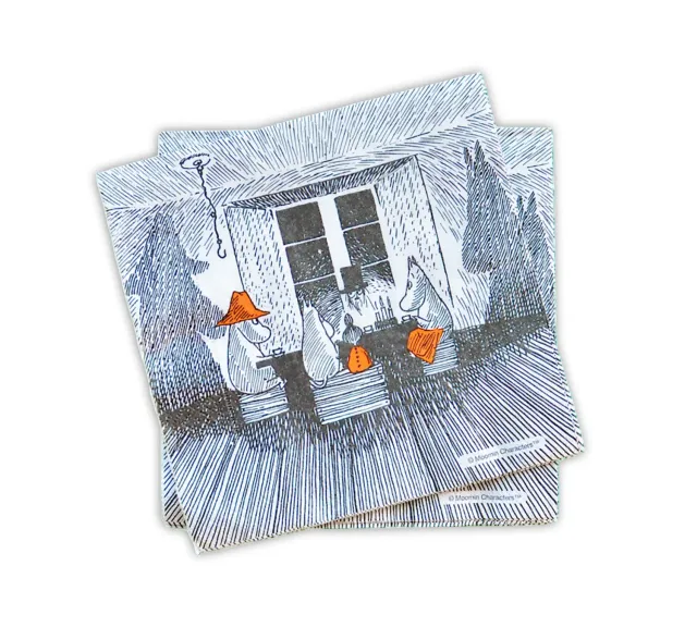 Opto Design Moomin Together servietter 33x33 20 stk