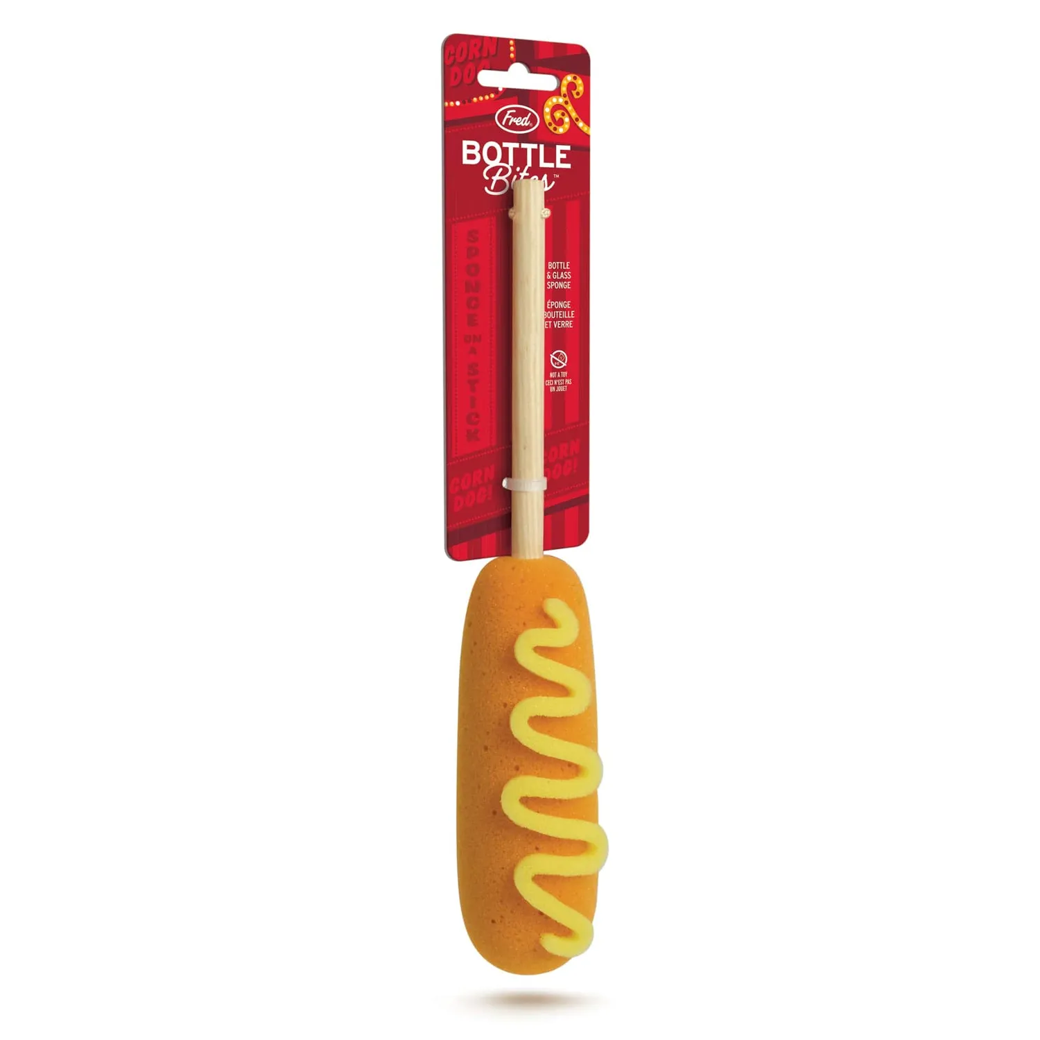 Fred Bottle Bites flaskesvamp corn dog
