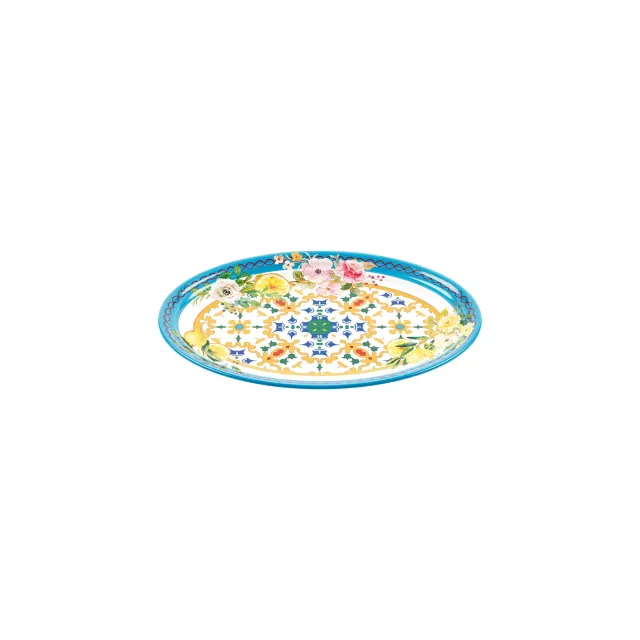 Guzzini Flower&Lemon oval bakke melamin