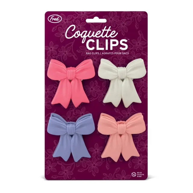 Fred Coquette Clips poseclips sløjfe 4-pak