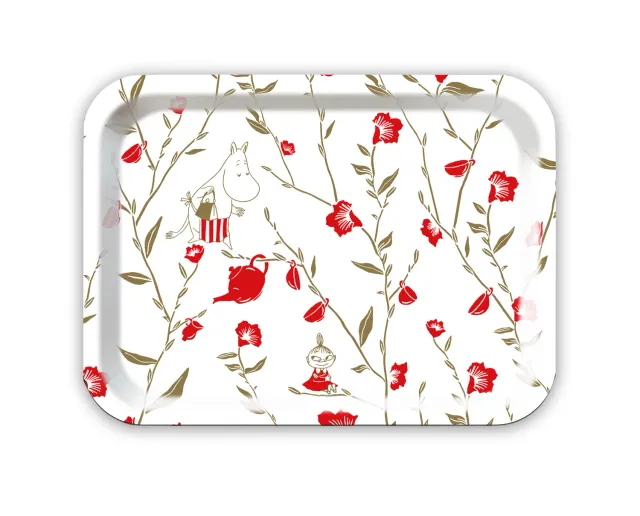 Opto Design Mumi Flower Teaparty bakke 27x20 cm blomster