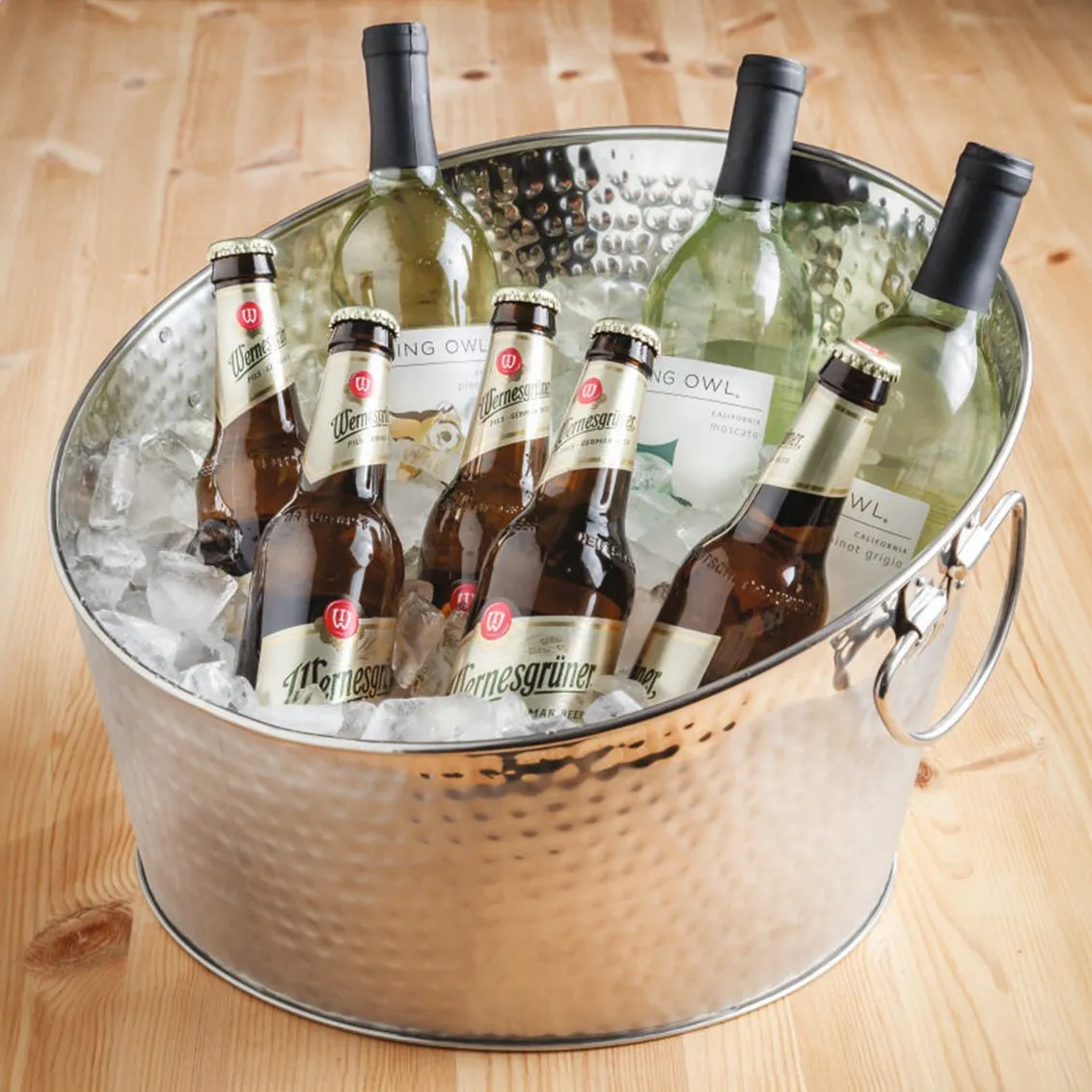 Godinger The Marlowe Beverage Tub drikkekøler stål