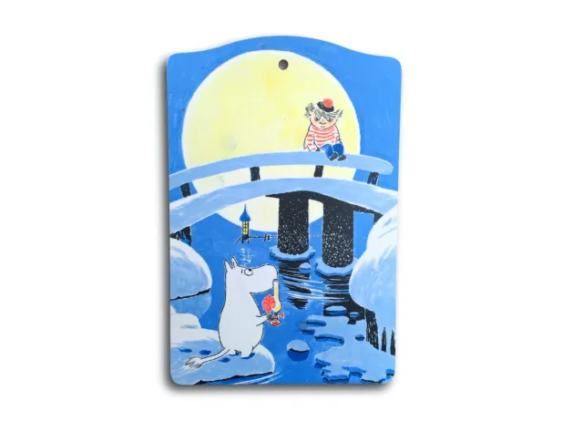 Opto Design Moomin Midwinter serveringsbræt 30x20 cm MDF