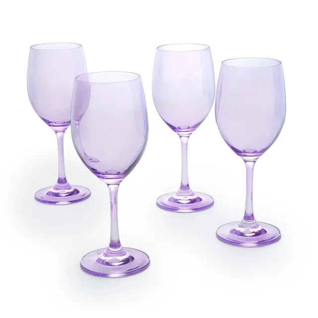 Godinger Veneto hvidvinsglas ametyst 4 stk 35 cl