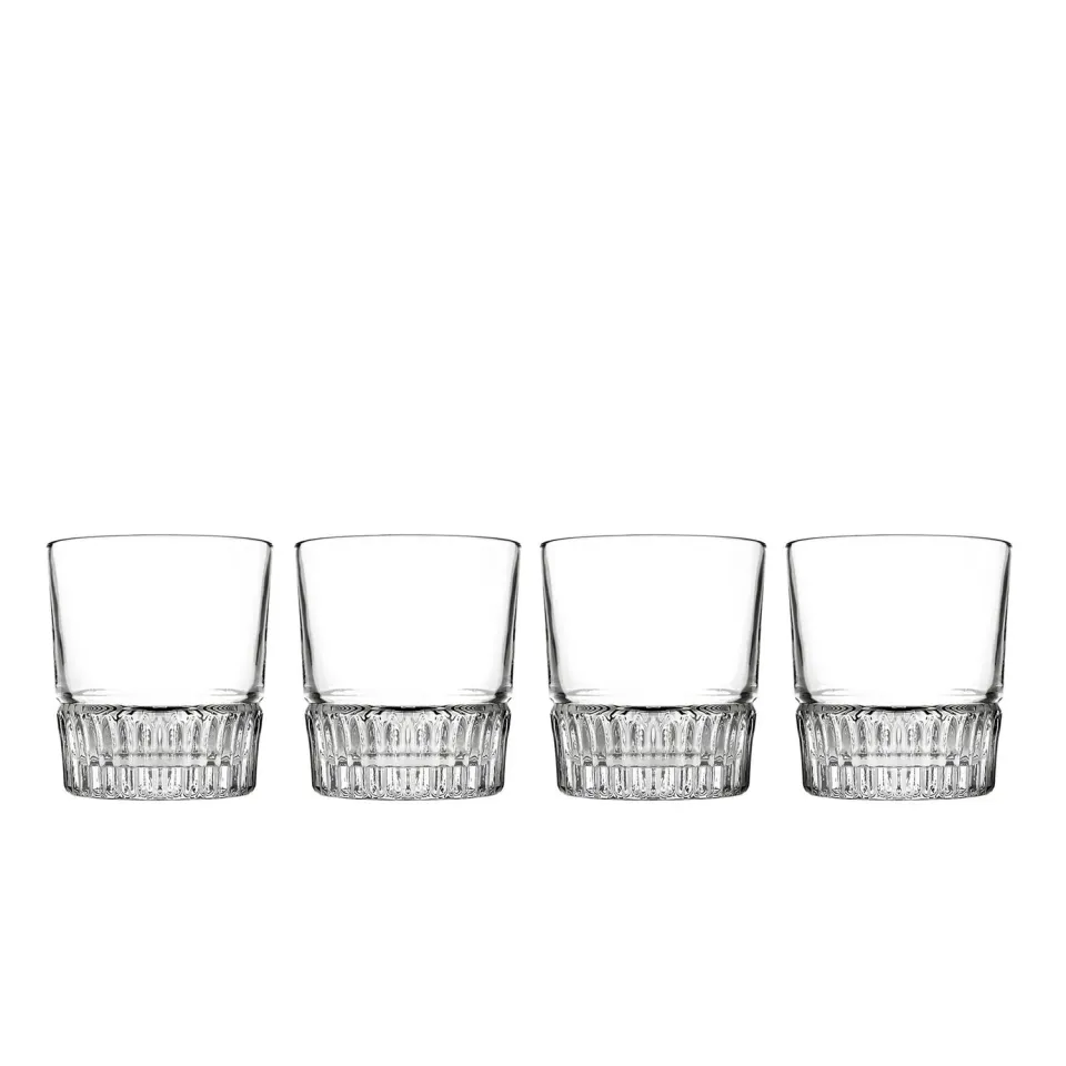 Godinger Latitude whiskyglas 4 stk 3 dl krystal