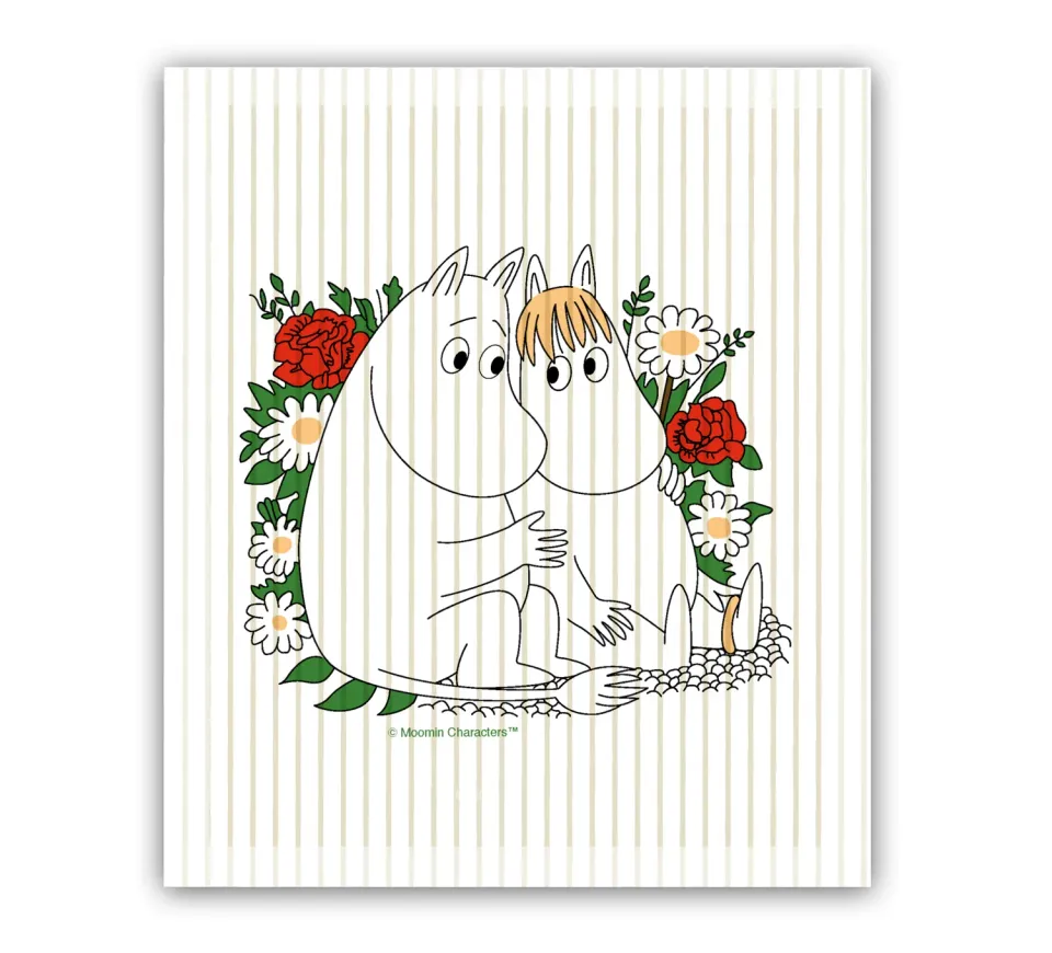 Opto Design Mumi Flowers karklud 17x14,5 cm