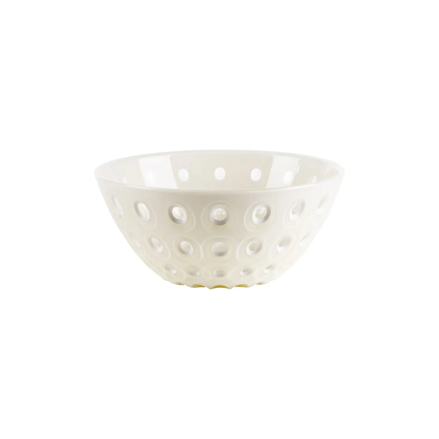 Guzzini Le Murrine skål 25 cm perle hvid 3Color