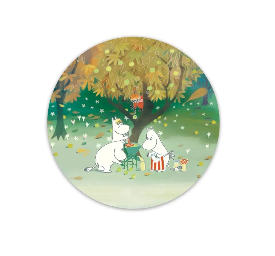 Opto Design Mumin Apples bordskåner Ø21 cm MDF-træ