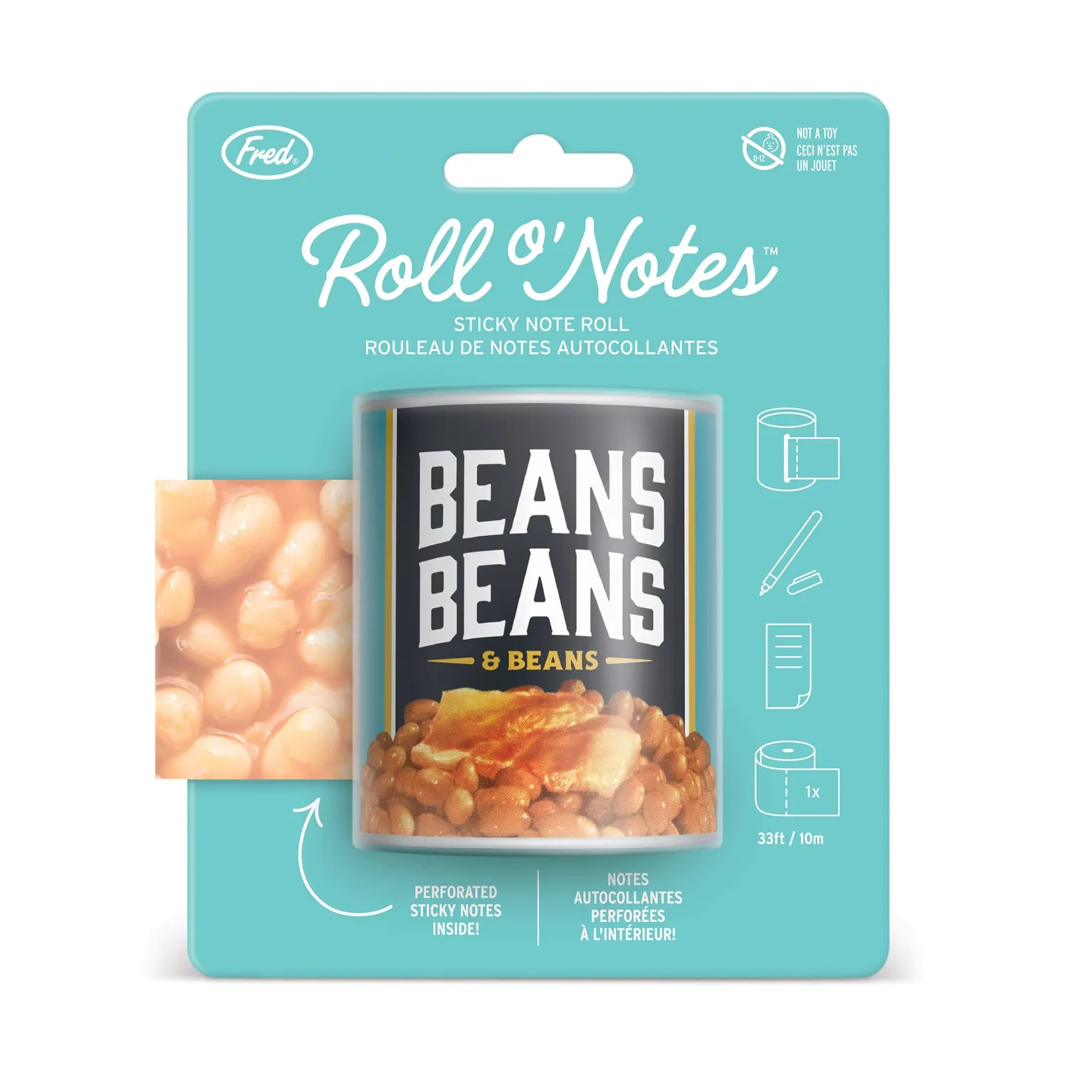 Fred Roll O Notes Beans seddelrulle 10 meter