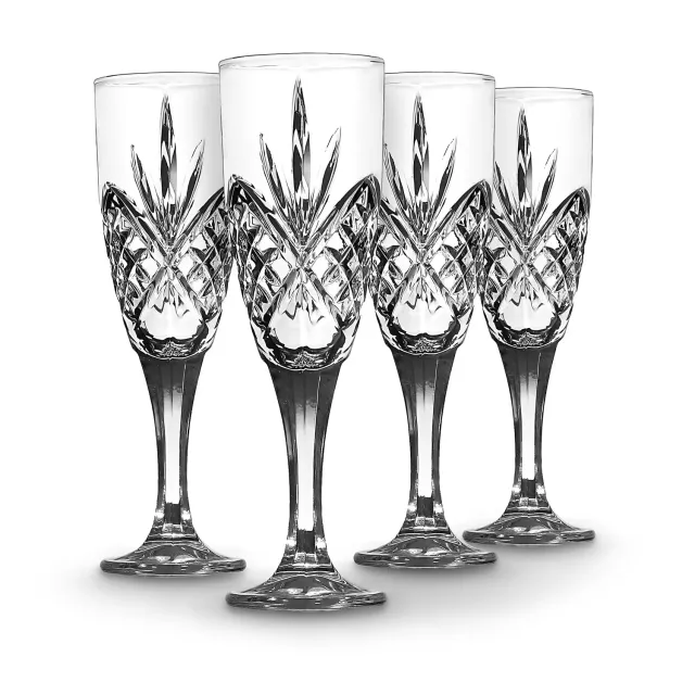 Godinger Dublin champagneglas 4 stk krystal 6 oz