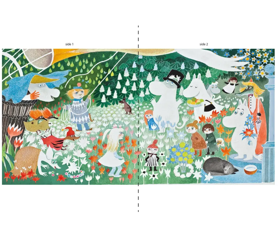 Opto Design Moomin Dangerous Journey servietter 20-pak papir