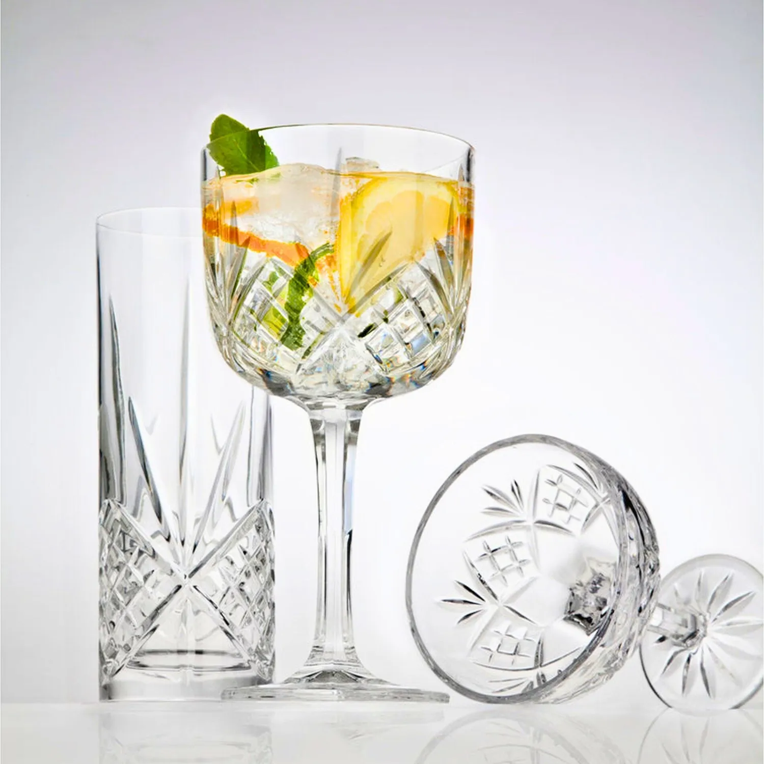 Godinger Dublin Gin Ballonglas 4 stk 13oz krystal
