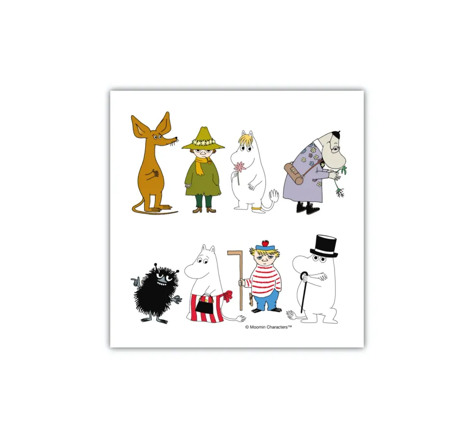Opto Design Mumitrolden servietter 33x33 cm 20 stk
