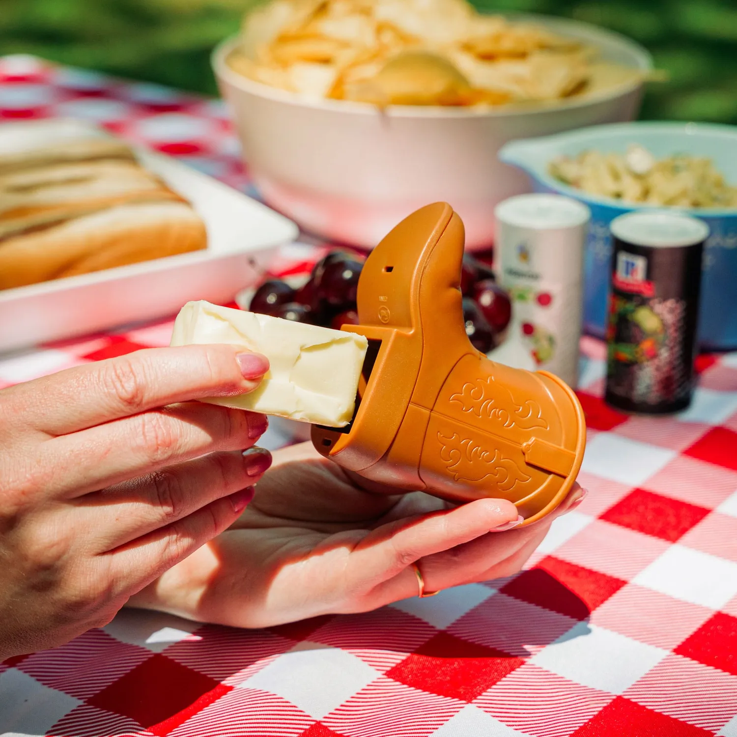 Fred & Friends Butter Boot smørfordeler cowboystøvle