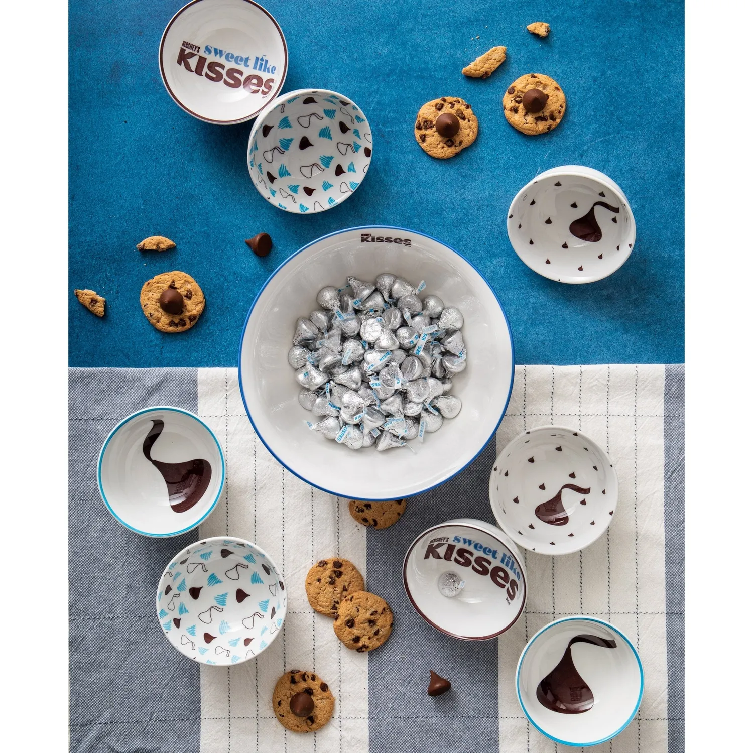 Godinger Hershey's Kisses serveringsskål 62 oz hvid