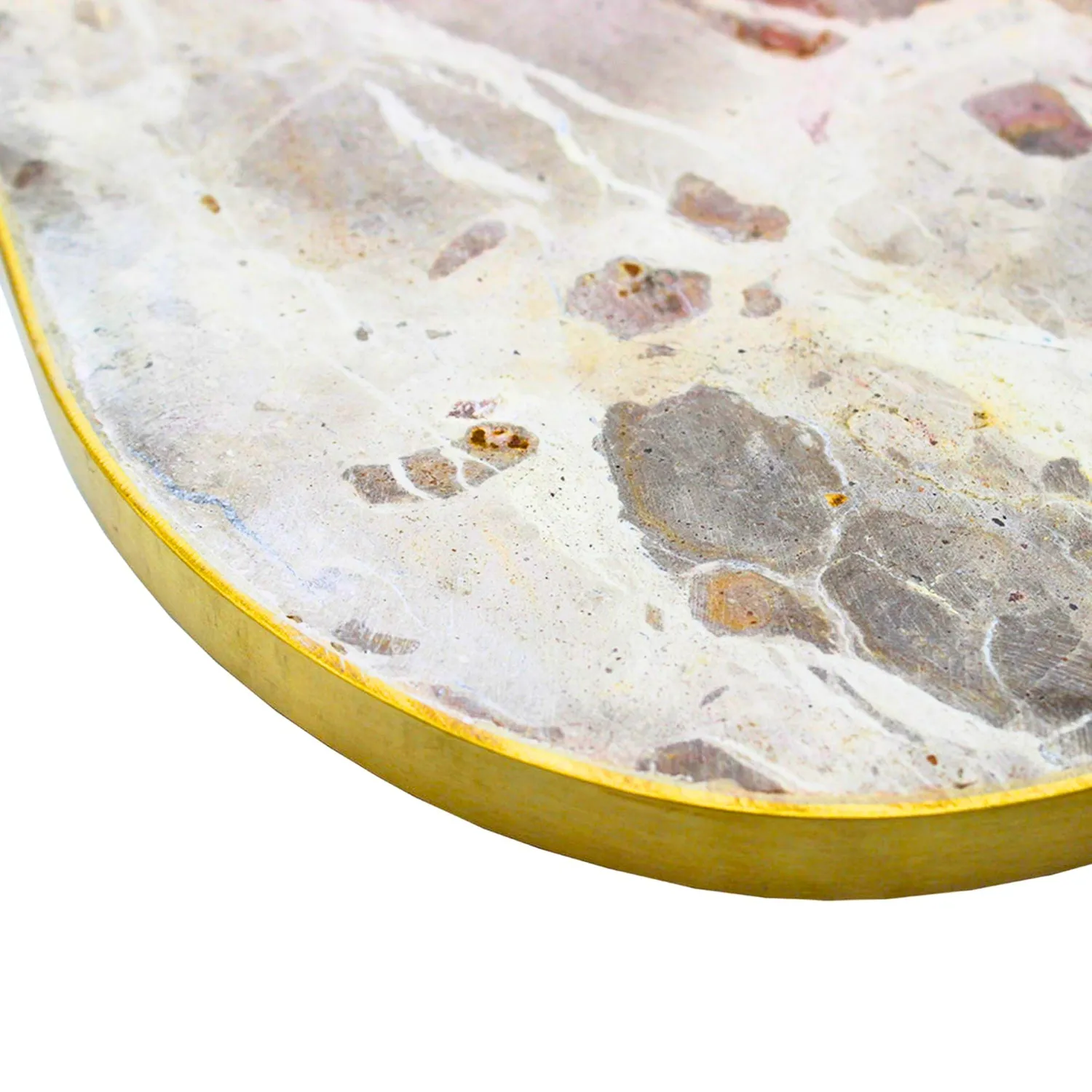 Godinger Brown Marble Pear bordskånere brun marmor