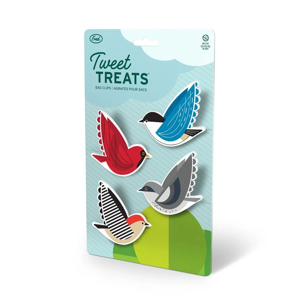 Fred Tweet Treats poseclips fugl 4-pak