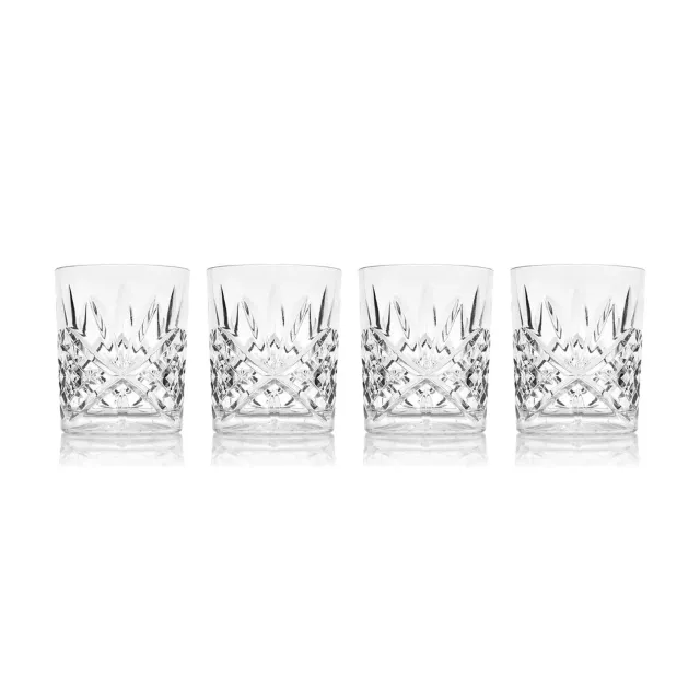 Godinger Dublin Double Old Fashion akrylglas 4 stk klar