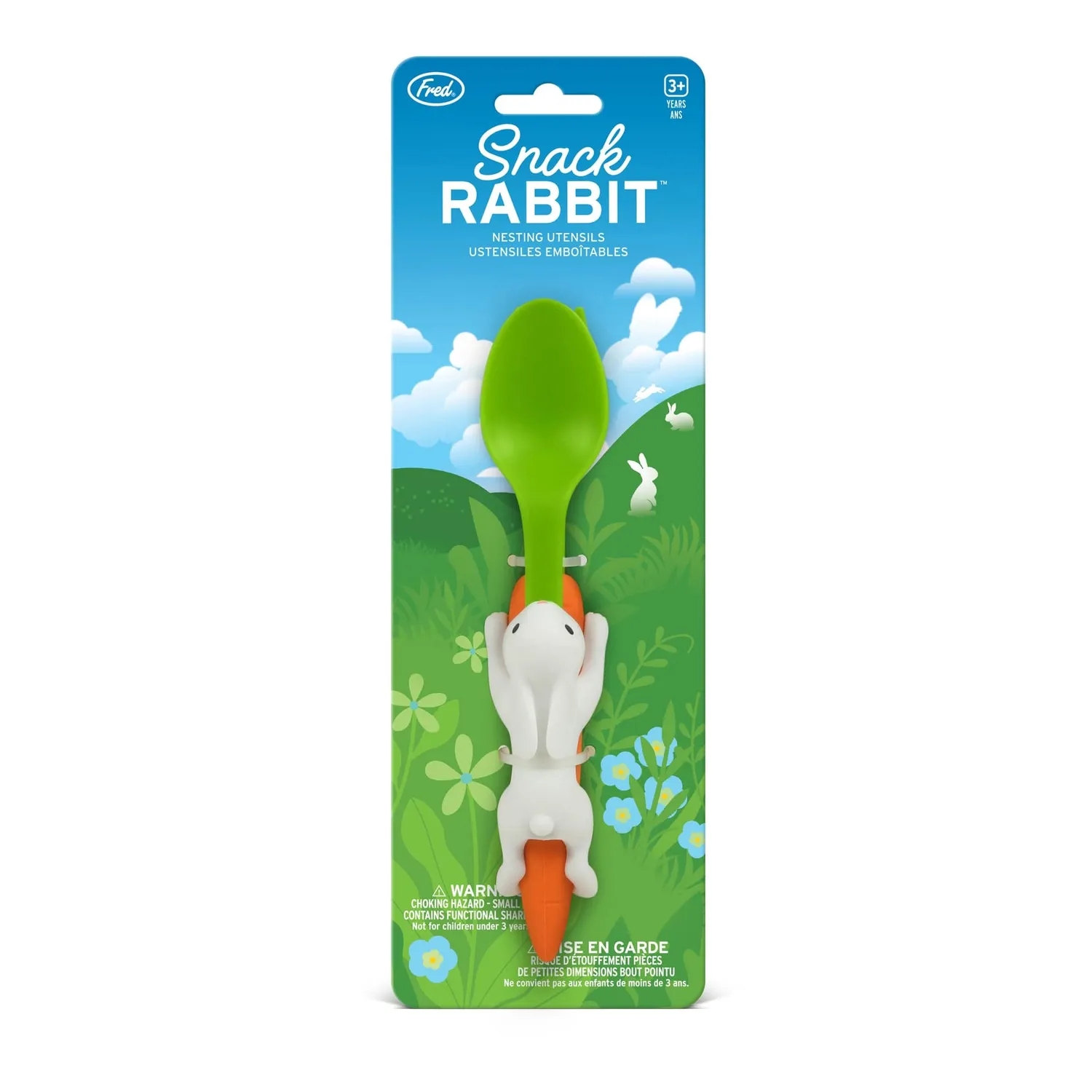 Fred Snack Rabbit børnebestik 2 dele kanin