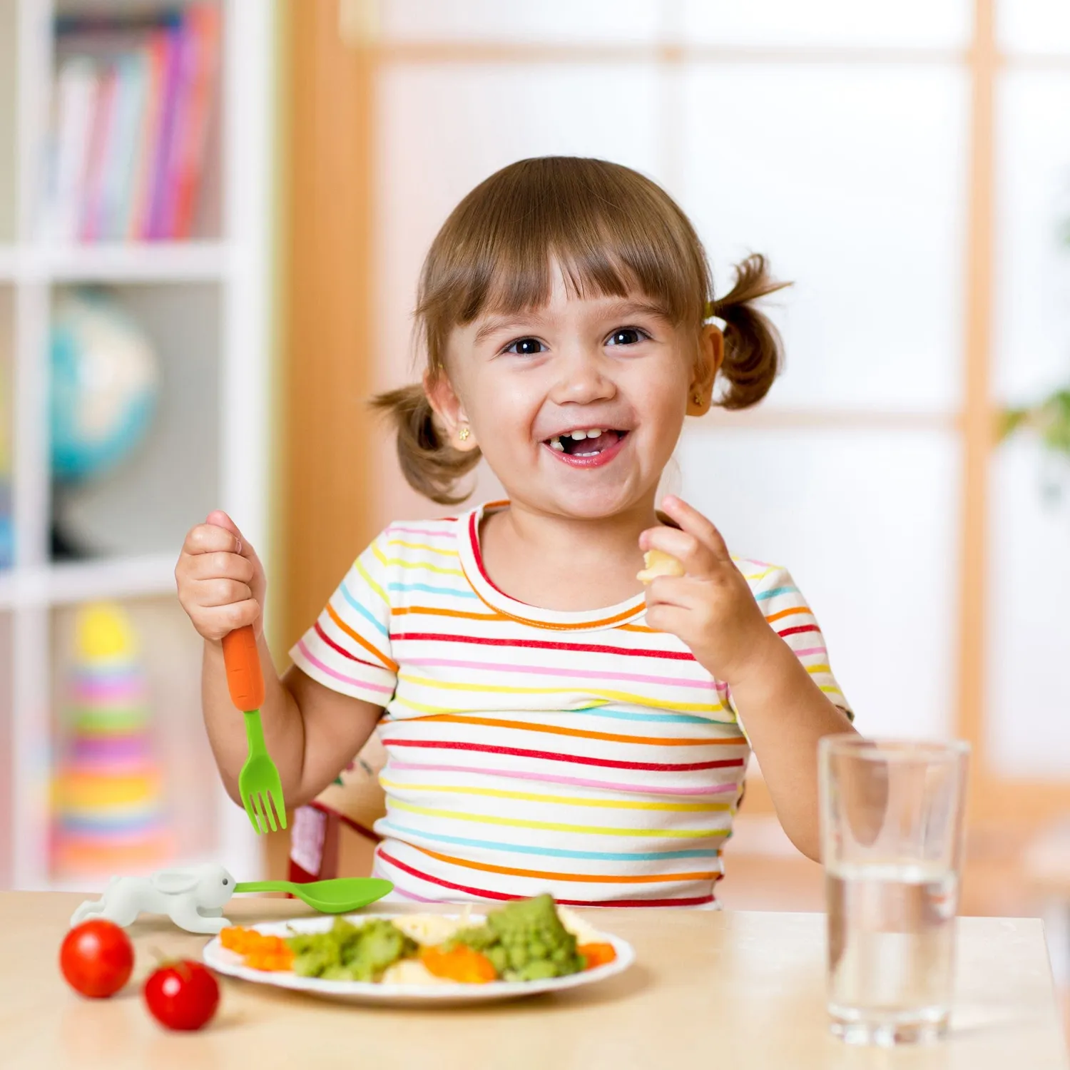 Fred Snack Rabbit børnebestik 2 dele kanin
