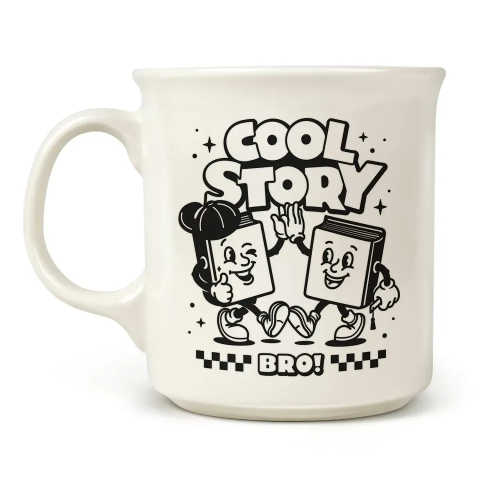 Fred Say Anything Cool Story krus 473 ml til bogelskere