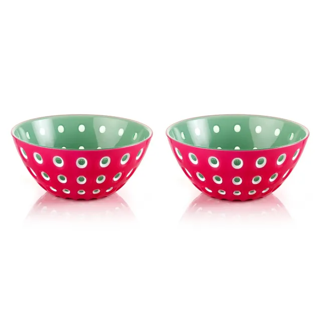 Guzzini Le Murrine skål Ø12 cm 2 stk magenta