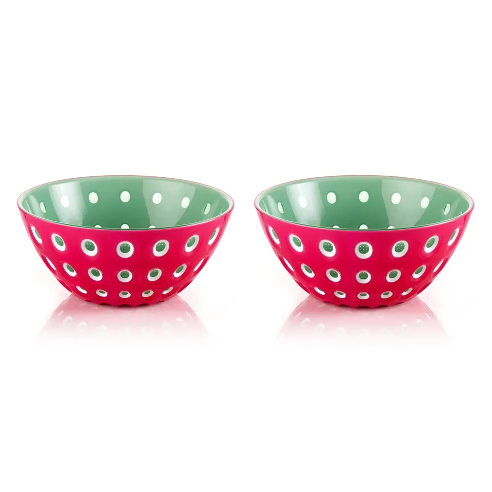 Guzzini Le Murrine skål Ø12 cm 2 stk magenta
