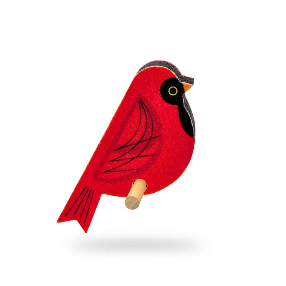 Fred Perched Bird køkkensvampe 4-pak fugle