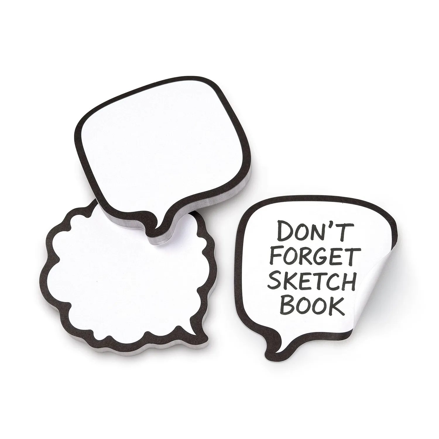 Fred Small Talk sticky notes 2x75 taleboble