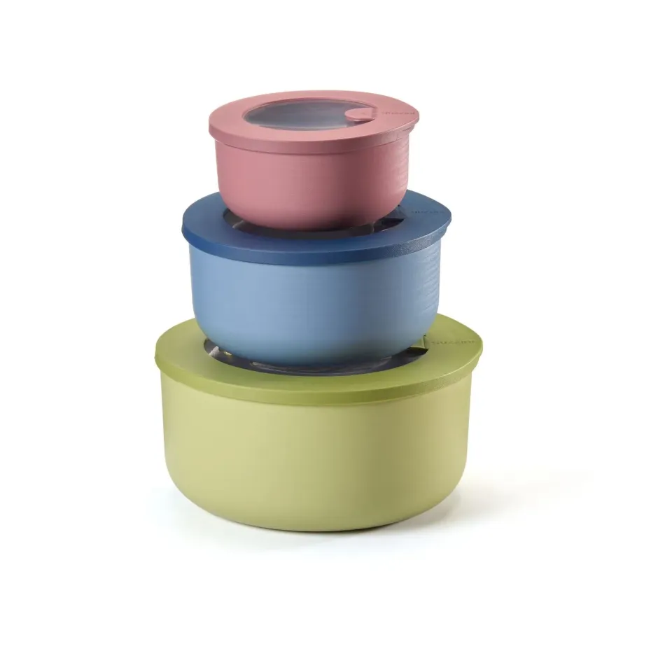 Guzzini Store&More Bio opbevaringsboks rund 3 stk