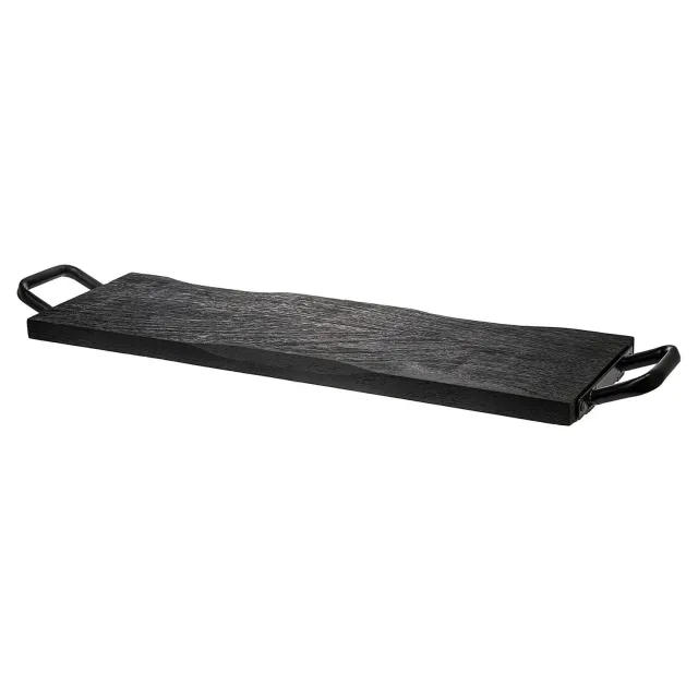 Godinger Ridgewood Black Medium Rectangle serveringsbakke sort akacie