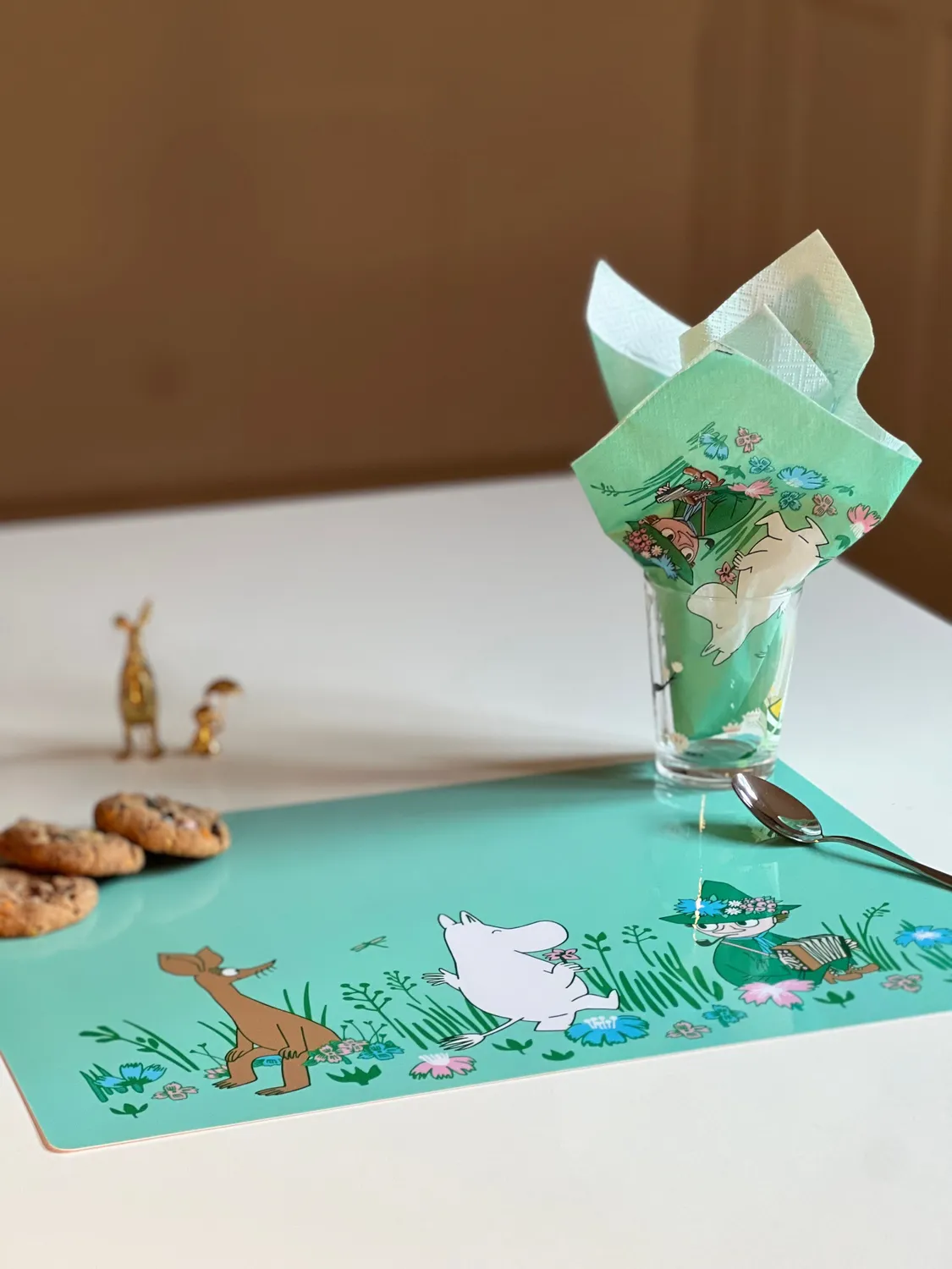 Opto Design Moomin Green servietter 20-pak 33x33 cm