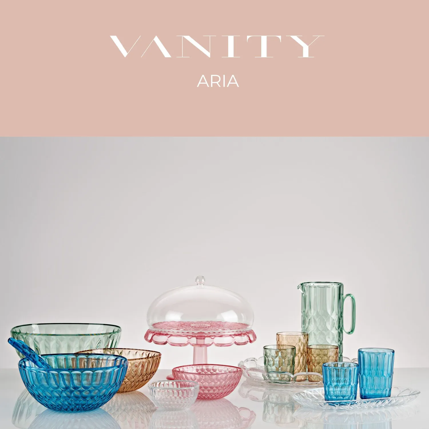 Guzzini Vanity drikkeglas No2 transparent lav