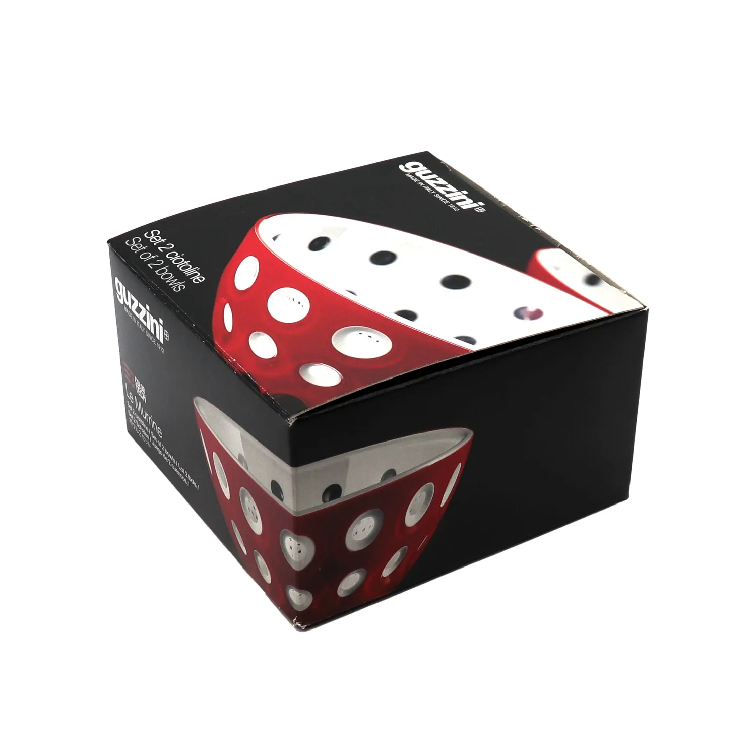 Guzzini Le Murrine skål Ø12 cm 2 stk lyseblå