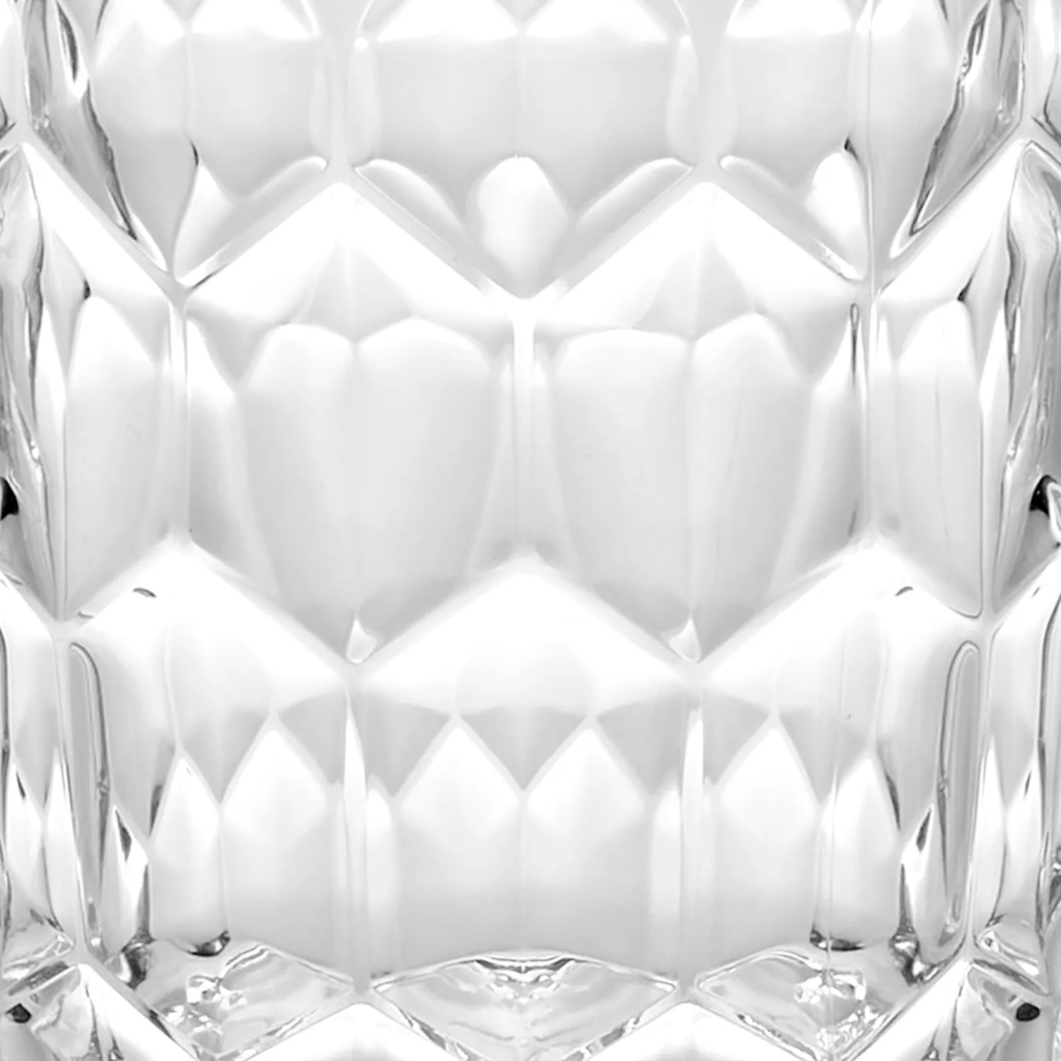 Guzzini Vanity glas lavt Pattern N°3 transparent