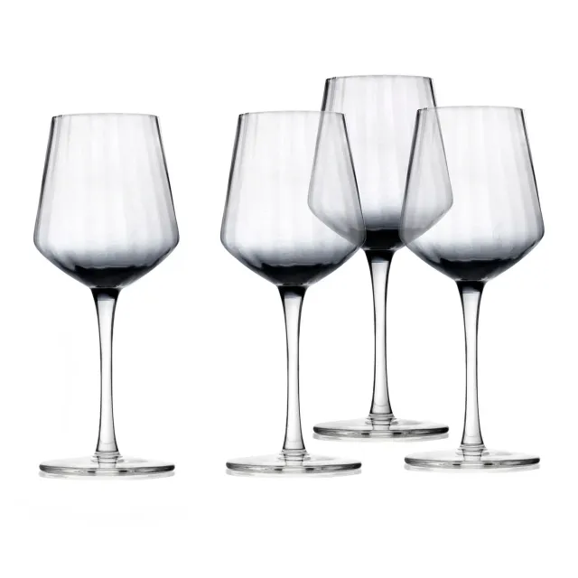 Godinger Serena hvidvinsglas 4 stk klar blå 375 ml