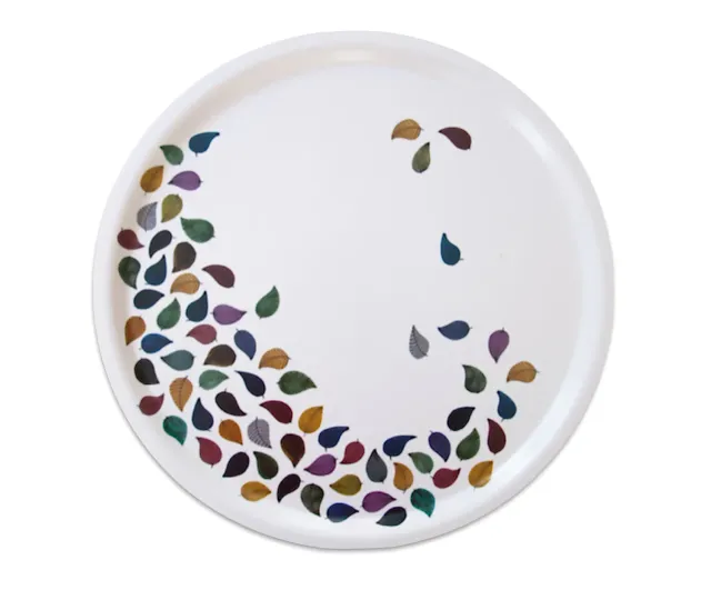 Opto Design Dancing Leaves bakke Ø38 cm birkefiner